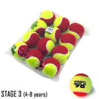Karakal Solo Short/Mini Tennis Ball (Pack x 12) (BIGGER SIZE) (Beginner)
